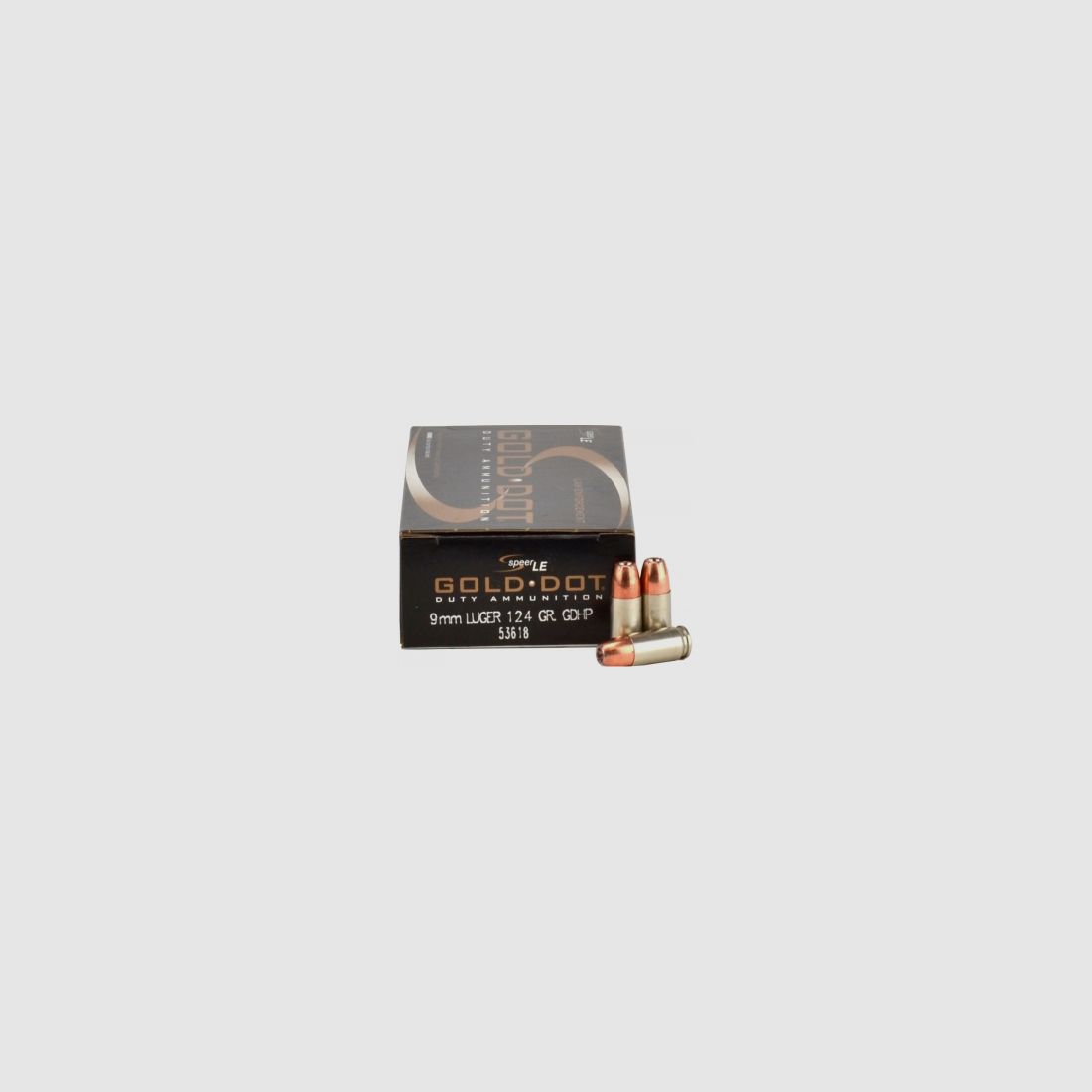 Speer Gold Dot 9mm Luger 124GR GDHP 50 Patronen