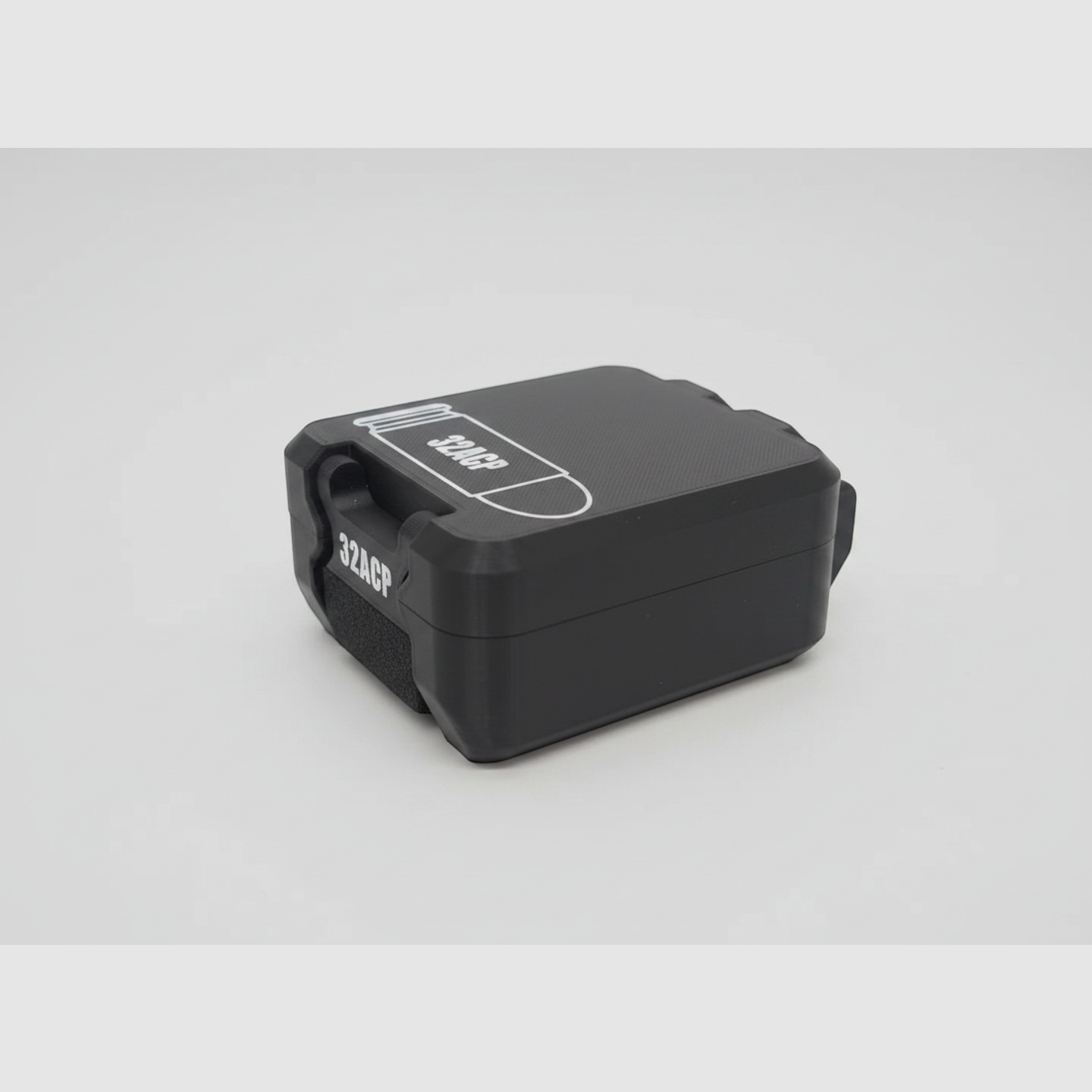 Filamelt Munitionsbox / 32 ACP / 'Klapp- / Rastdeckel' / Patronenbox, Ammo Box