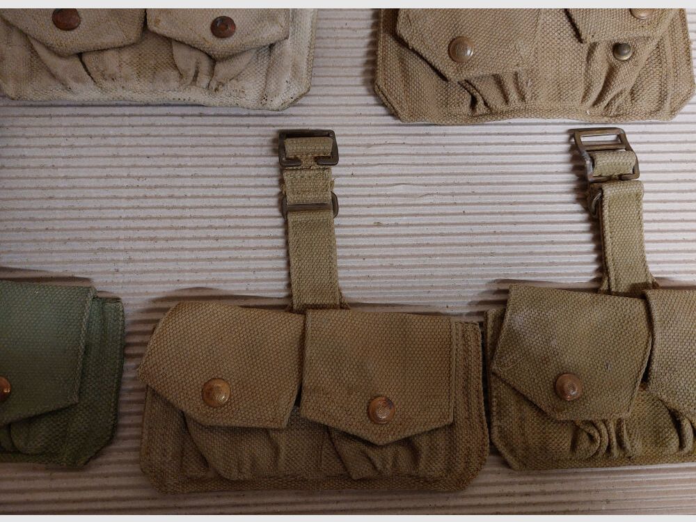 Bolsa de cartuchos Enfield British Smle Lee Enfield No1 MKIII, bolsa de cargador