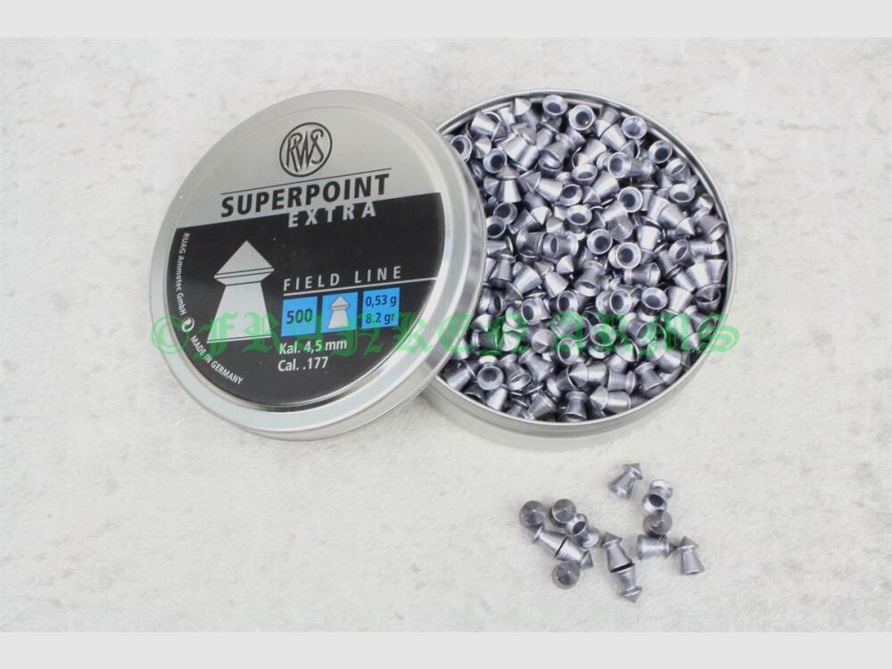RWS Superpoint Extra 4,50mm 500 piezas