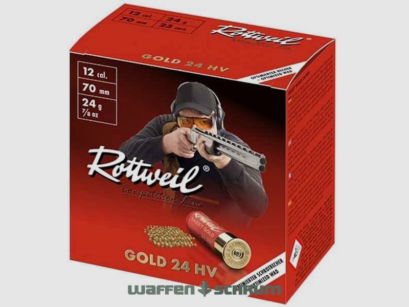 Rottweil 12/70 Gold HV Sport 24 2,2mm - 24g