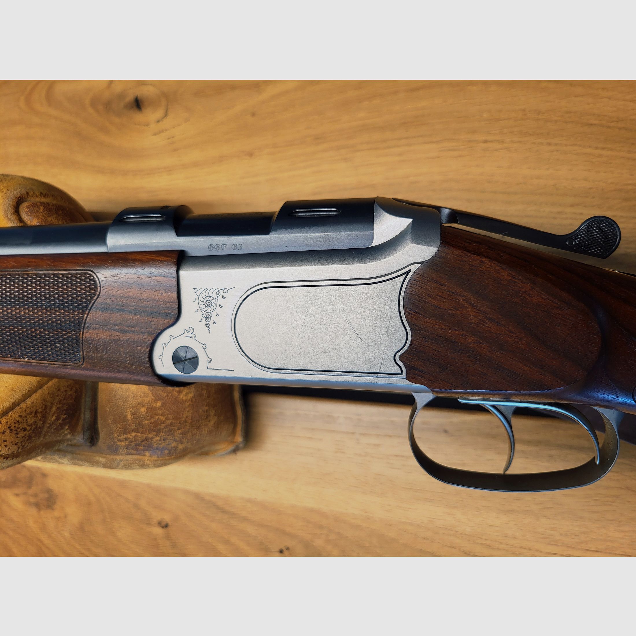 Merkel B3 mit Einstecklauf in  .22 Hornet