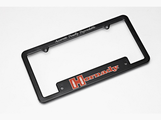 Hornady US-Nummernschildrahmen / License Plate Cover