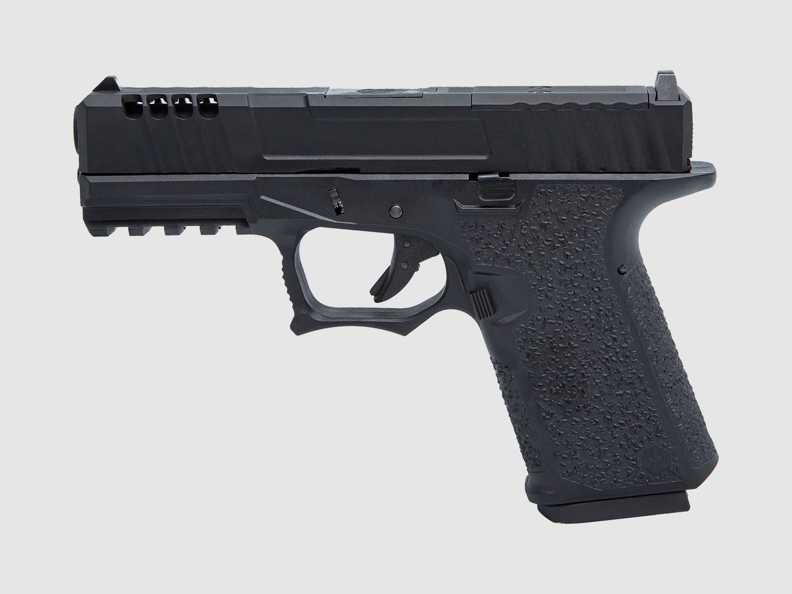 AW Custom VX9 Mod. 1 Precut Schwarz 6mm - Airsoft Gas BlowBack