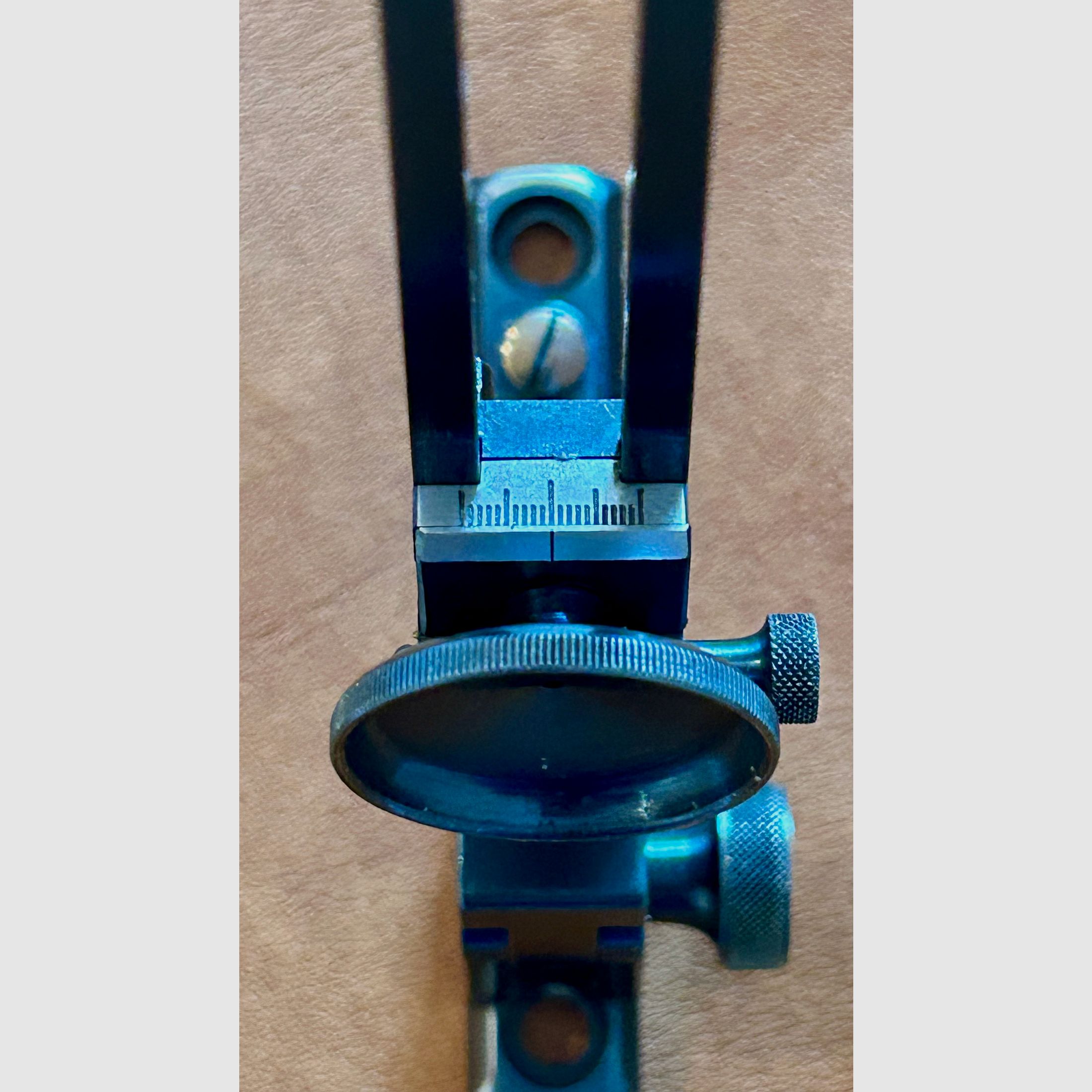 Long Range Tang Sight für eine 74er Sharps von Tom Axtell „The Riflesmith“