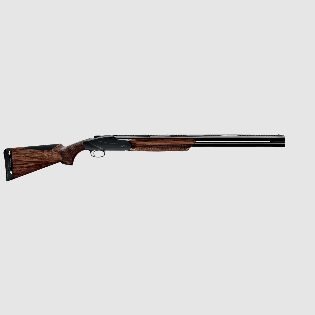 Benelli 828U Black Bockflinte Kal. 12/76 kurzer Schaft 34,5 cm 66 cm Lauflänge