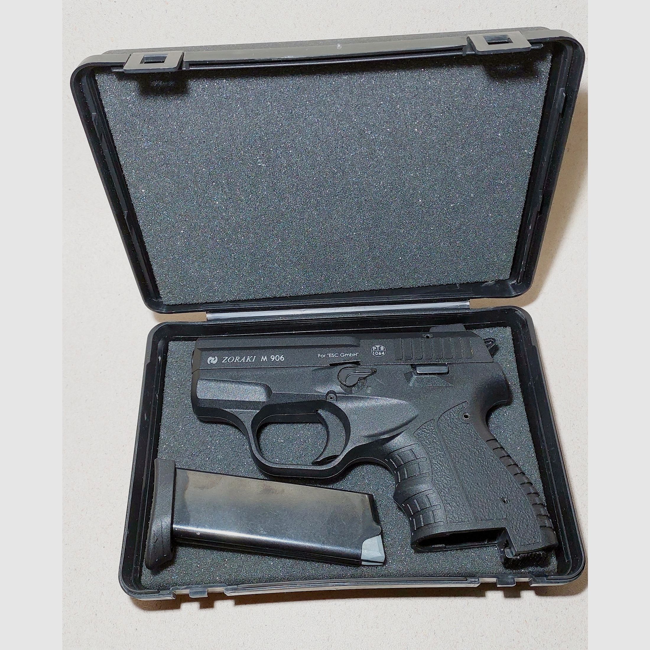 Zoraki 906 blank firing pistol 9mm P.A.K. (PTB 1064)