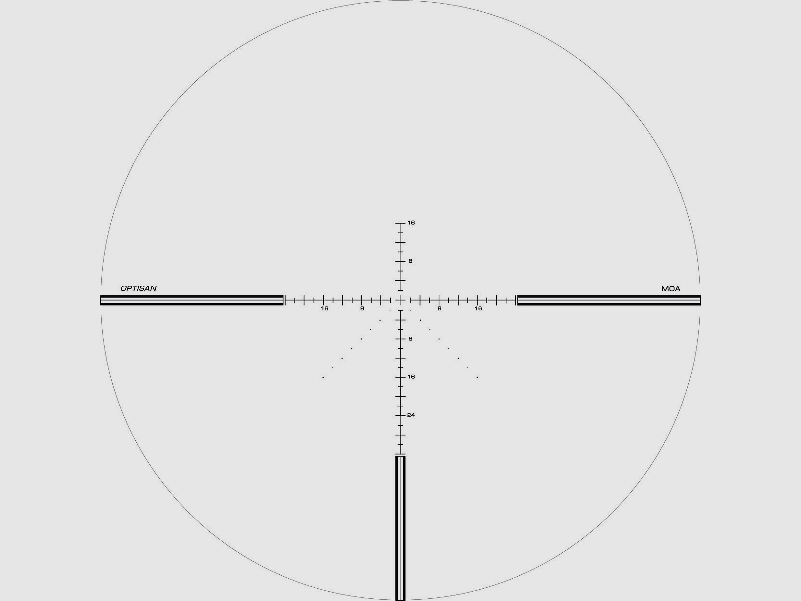 Optisan OPTISAN EVX Gen II Serie 6-24x50F1 FFP MRAD F1MRAD24