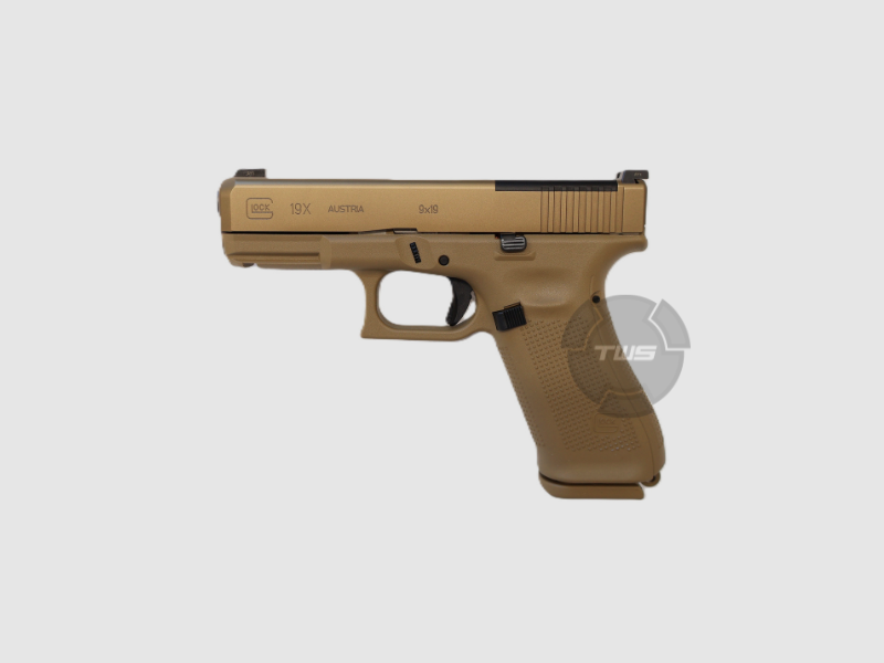 Glock 19x MOS Coyote 9×19, Bild 1 von 2