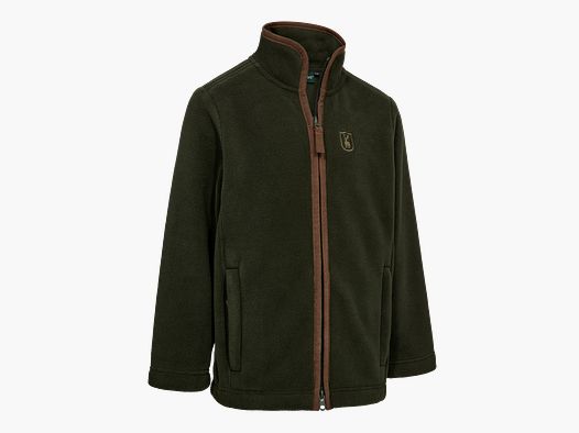 Jeugd Cumbria Fleece Jack - Forest Ember - Kindermaat: 128