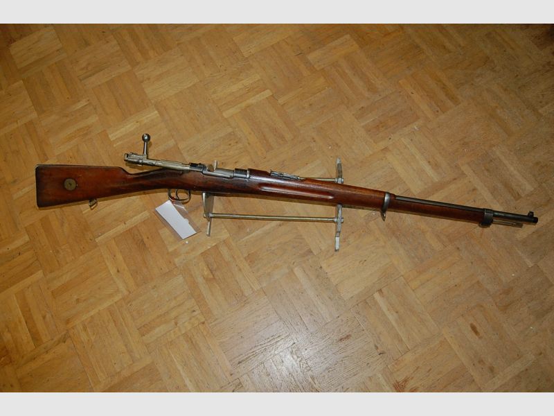 Rep. Büchse Schwedenmauser Mauser Oberndorf Fertigung Kal 6,5x55 Hülse mit 1899 + CIP + Top Lauf