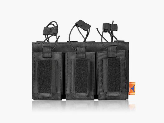 CYTAC Triple Mag Pouch Pistolet Carabine Noir M4 /M14 /M16 /AK /AR