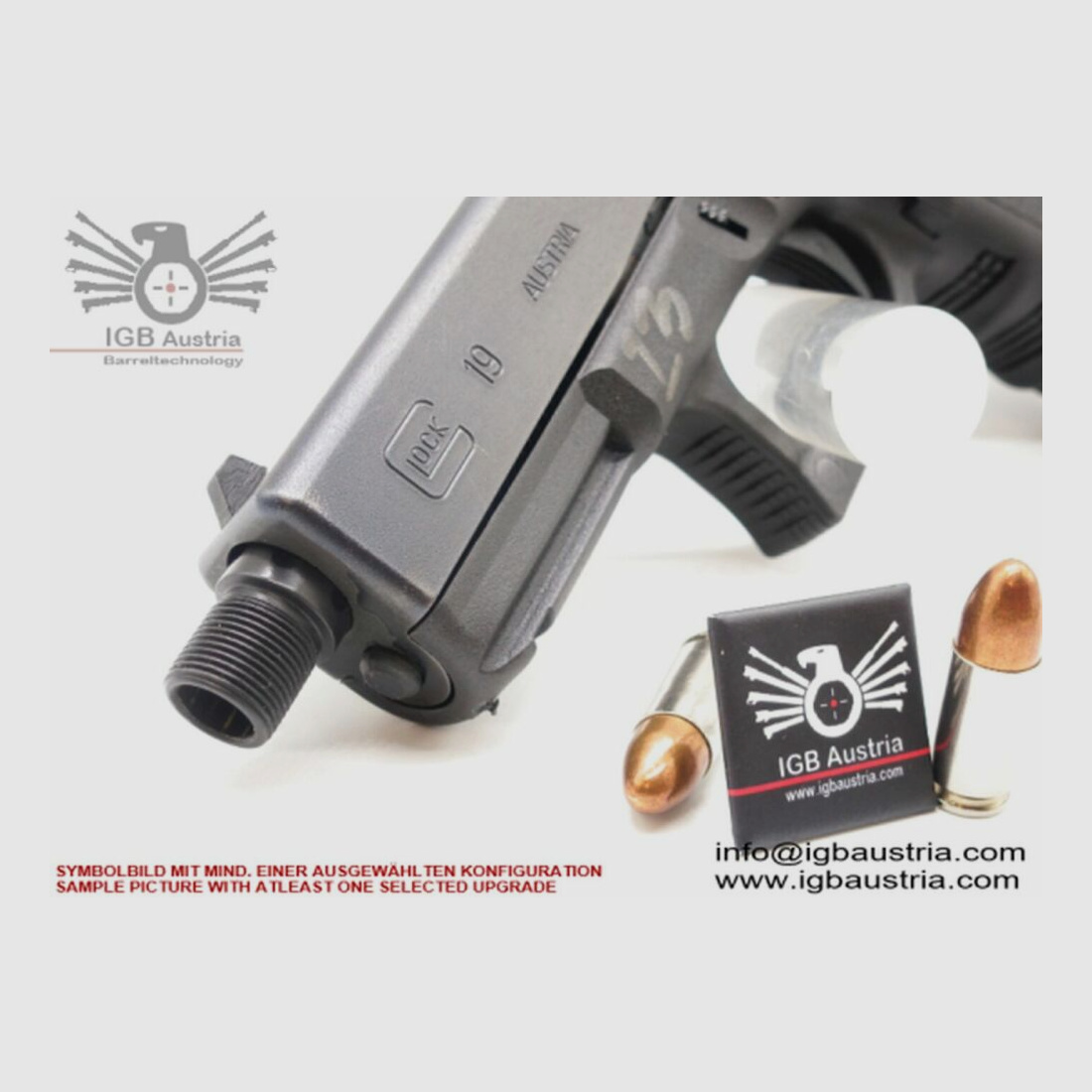 IGB Austria Glock 48 / M13x1R​ 9mmLuger Wechsellauf