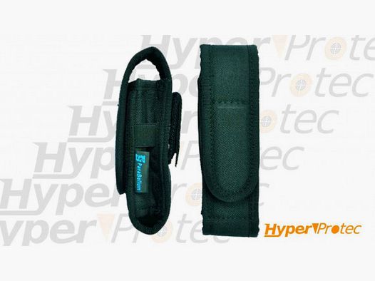 Custodia universale in Cordura nera regolabile 12-17 cm