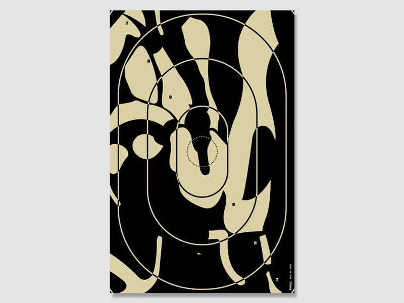 BDMP-SPIEGEL "POLICE PISTOL 1" - 10/15/25 M - 30x46 CM