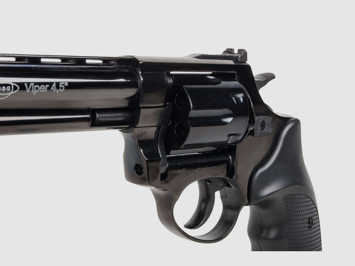 EKOL VIPER 4,5" REVOLVER À BALLES À BLANC - BRUNI - 9MM RK., image 3 sur 5