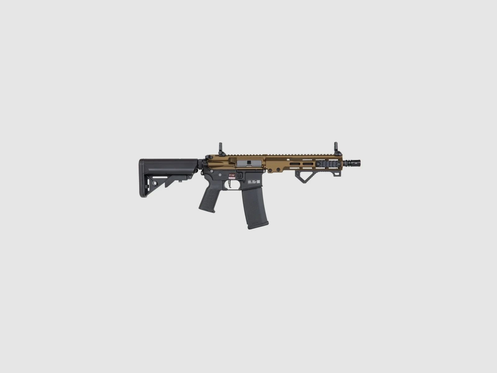 SA M4 CQB M-LOK (SA-P23 PRIME™ Aster II ETU BLDC™) Karabin Airsoft Wolno od 18 – Chaos Bronze -F-