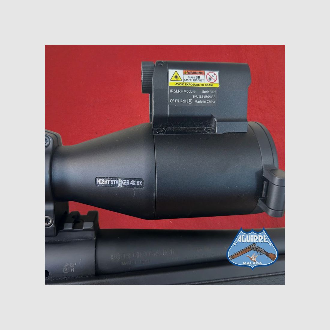 Fucile Bergara B14 Cal. .270 Win + Telescopio Notturno Pard Night Stalker, immagine 5 di 10