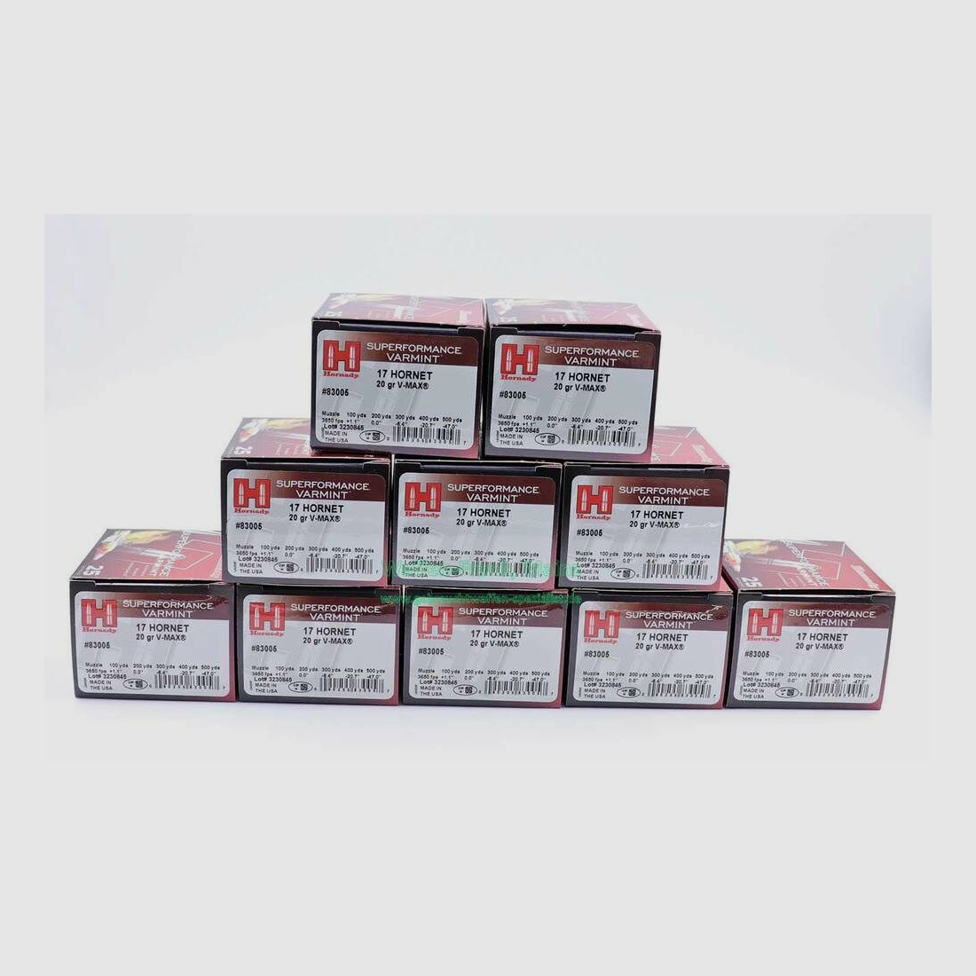 Hornady / USA V-Max 20grs. .17Hornet