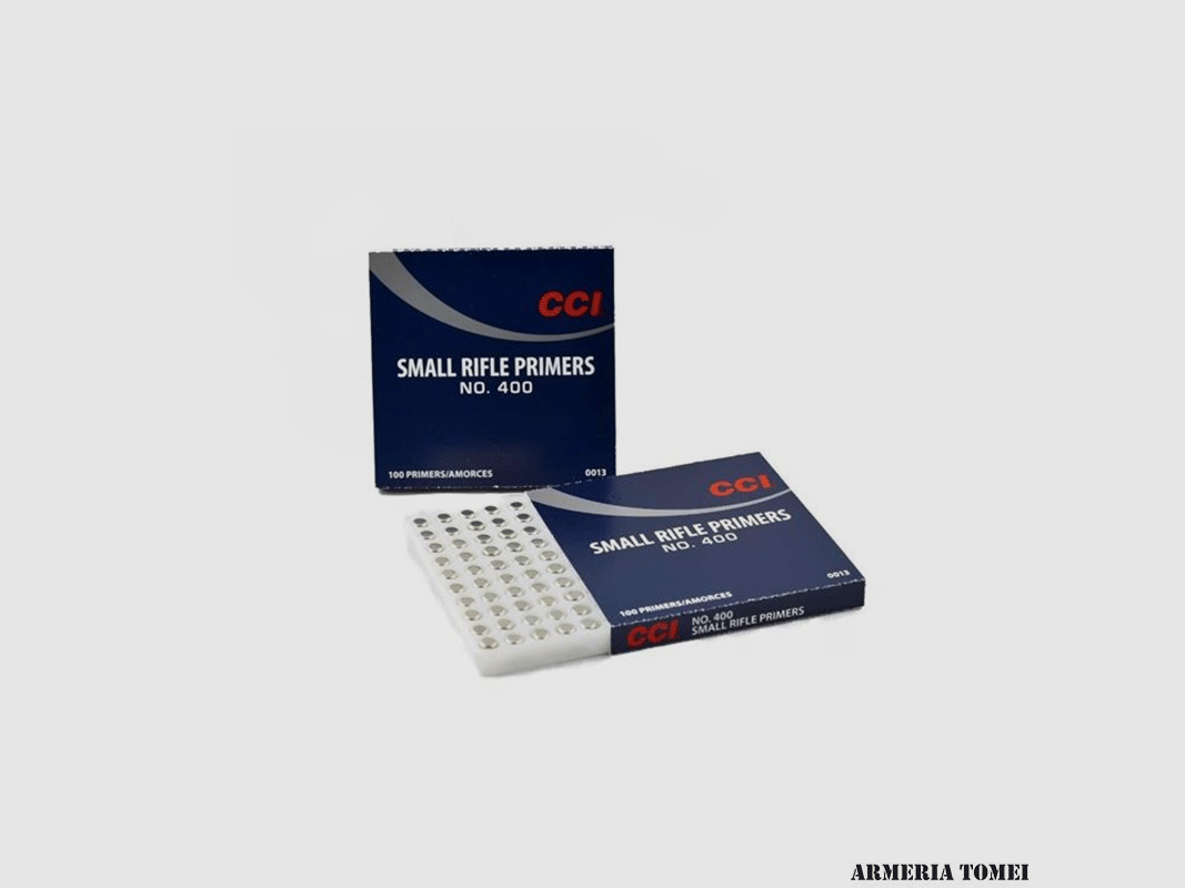 ZÜNDHÜTCHEN – CCI – SMALL RIFLE PRIMERS N.400