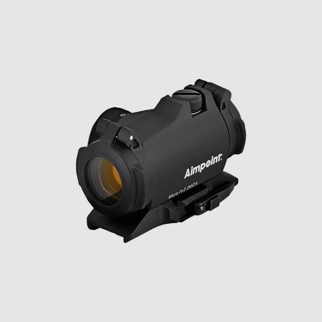 Aimpoint Rotpunktvisier Mod. Micro H-2 2 MOA / Schwarz incl. QD Schiene für Tikka T3/T3X