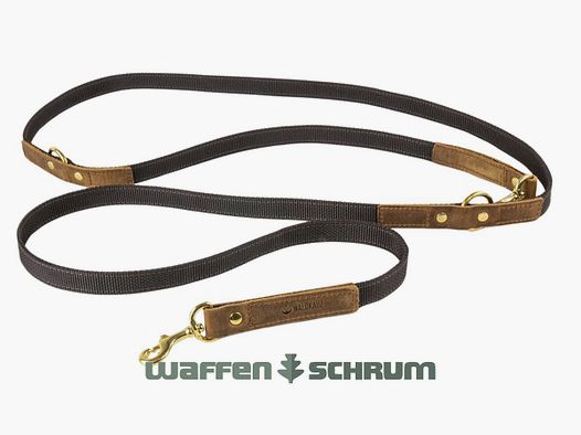 Waldkauz Umhängeleine ''Schlendrian'' / Länge 250cm Braun
