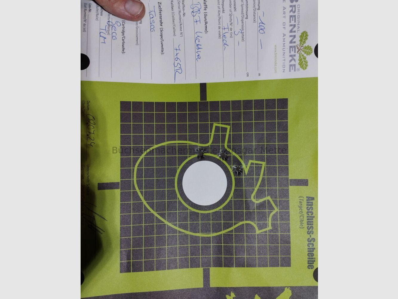 Kettner / Sabatti BBF with interchangeable barrel BDF BBF with BDF interchangeable barrel