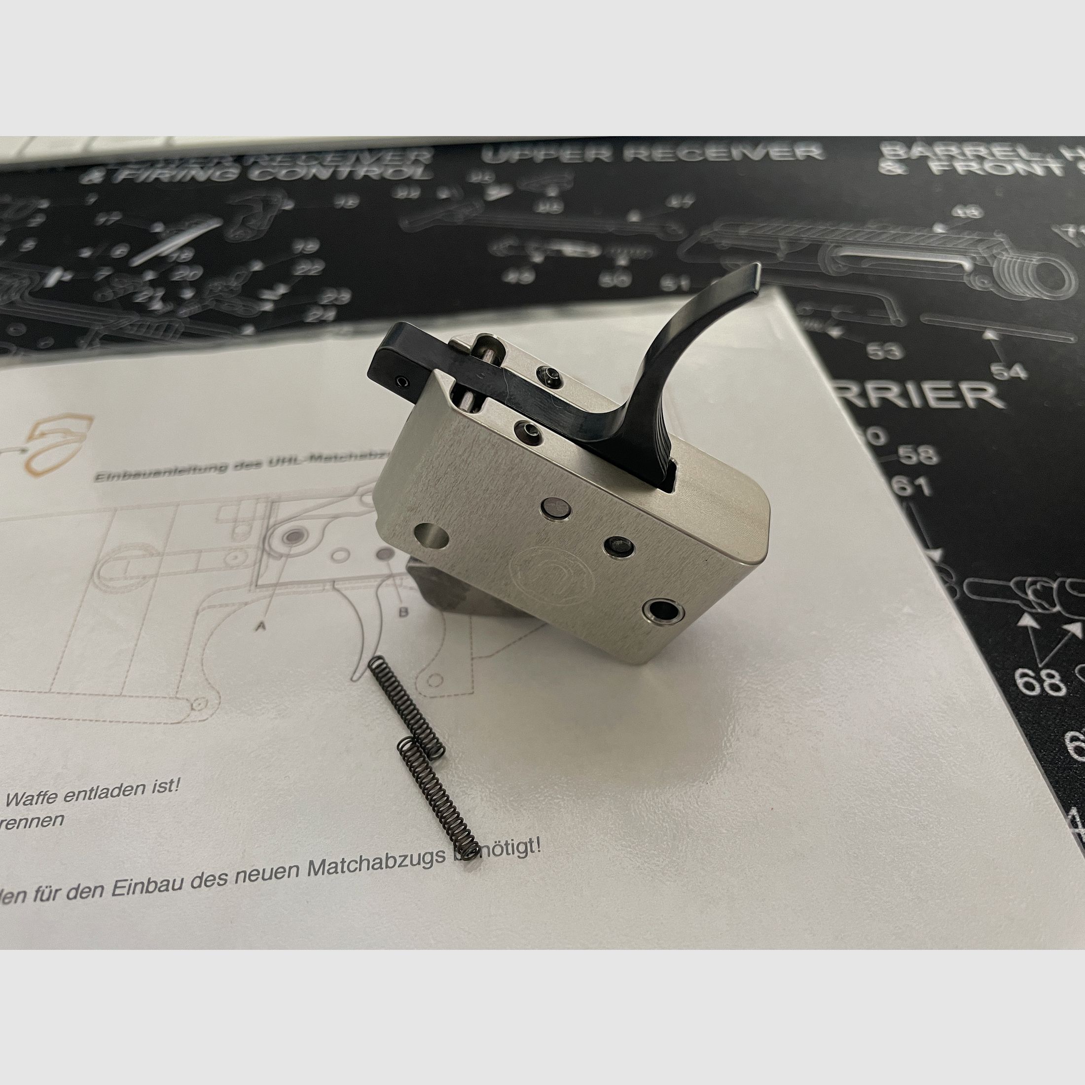 UHL afzuiging Matchafzuiging voor AR15 / AR-15