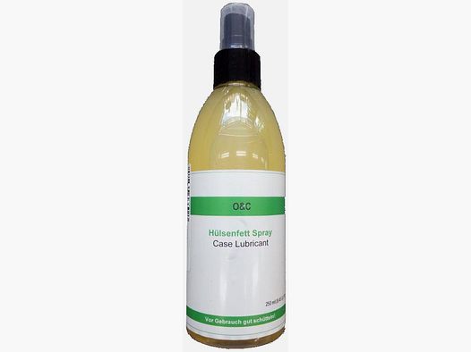 O&C grasso per bossoli in bottiglia spray, solubile in acqua, 250ml