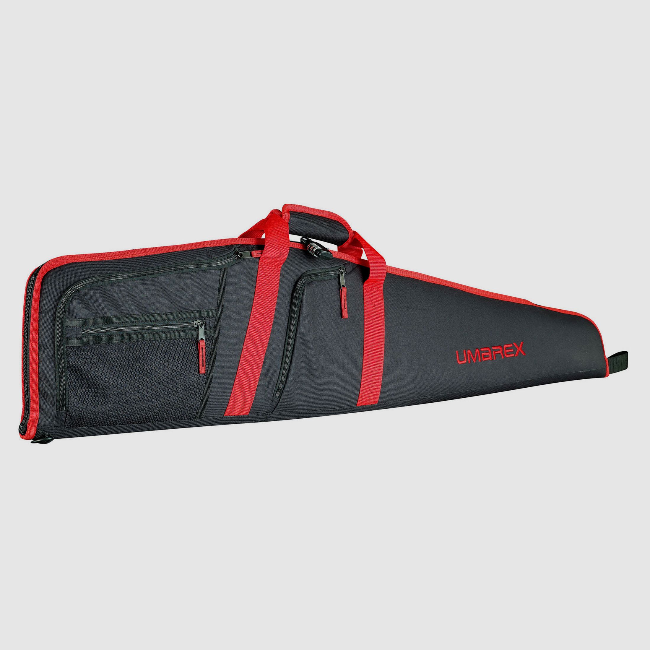 Umarex 3.1577 Rifle Case Red Line M Nylon BLK-RED Combination lock