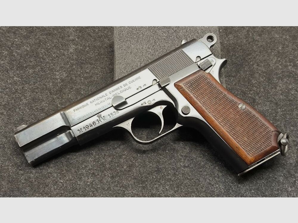 FN - Fabrique Nationale D'Armes de Guerre Herstal HP Mod. 35 - M1946 Dänische Armee