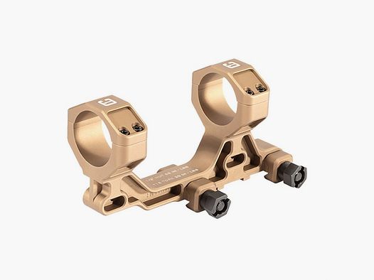 BADGER ORDNANCE 34MM 1.93″ 0 MOA MODULAR MOUNT, TAN