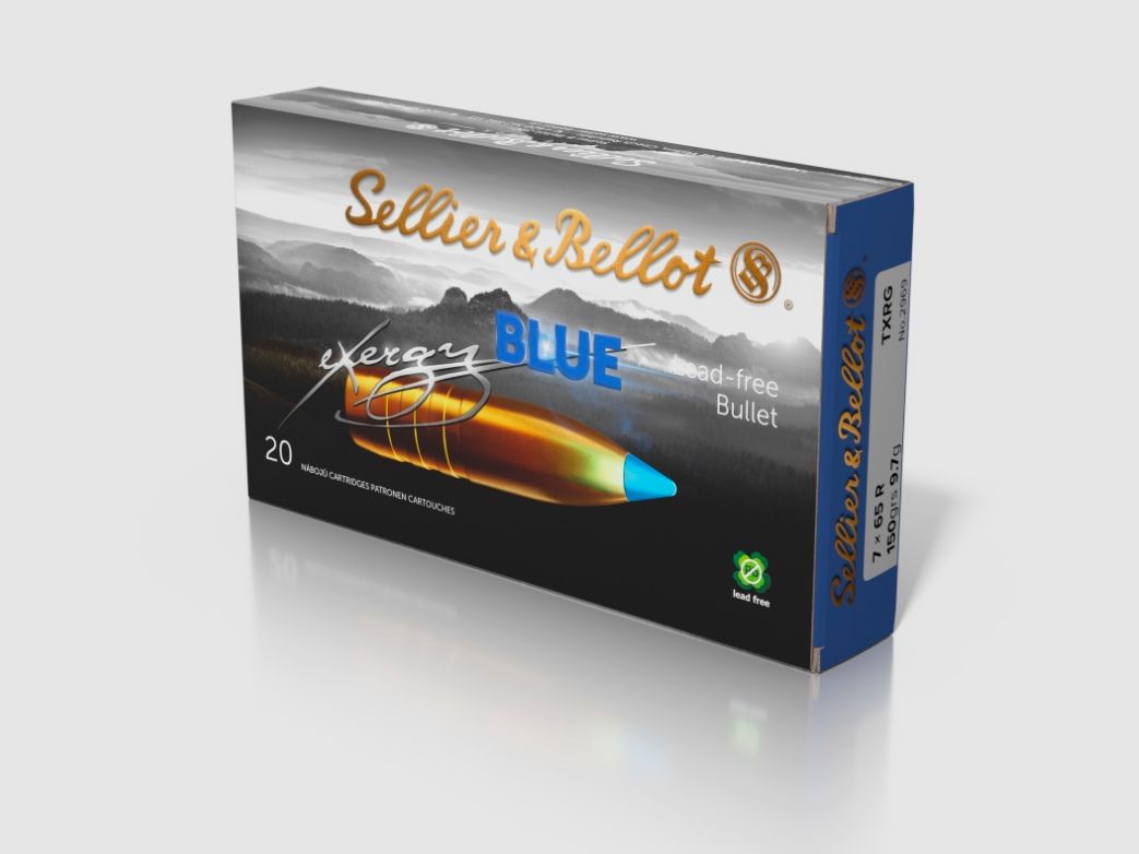 Sellier & Bellot 2003952 7x65 R tipped eXergy blue 9,7g 150grs., Bild 1 von 4