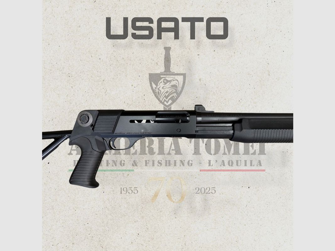 GEBRAUCHT – PUMPGEWEHR/SEMI-AUTOMATISCH – BENELLI MOD. M3 SUPER 90 TACTICAL Kal. 12/76 3", Bild 2 von 6