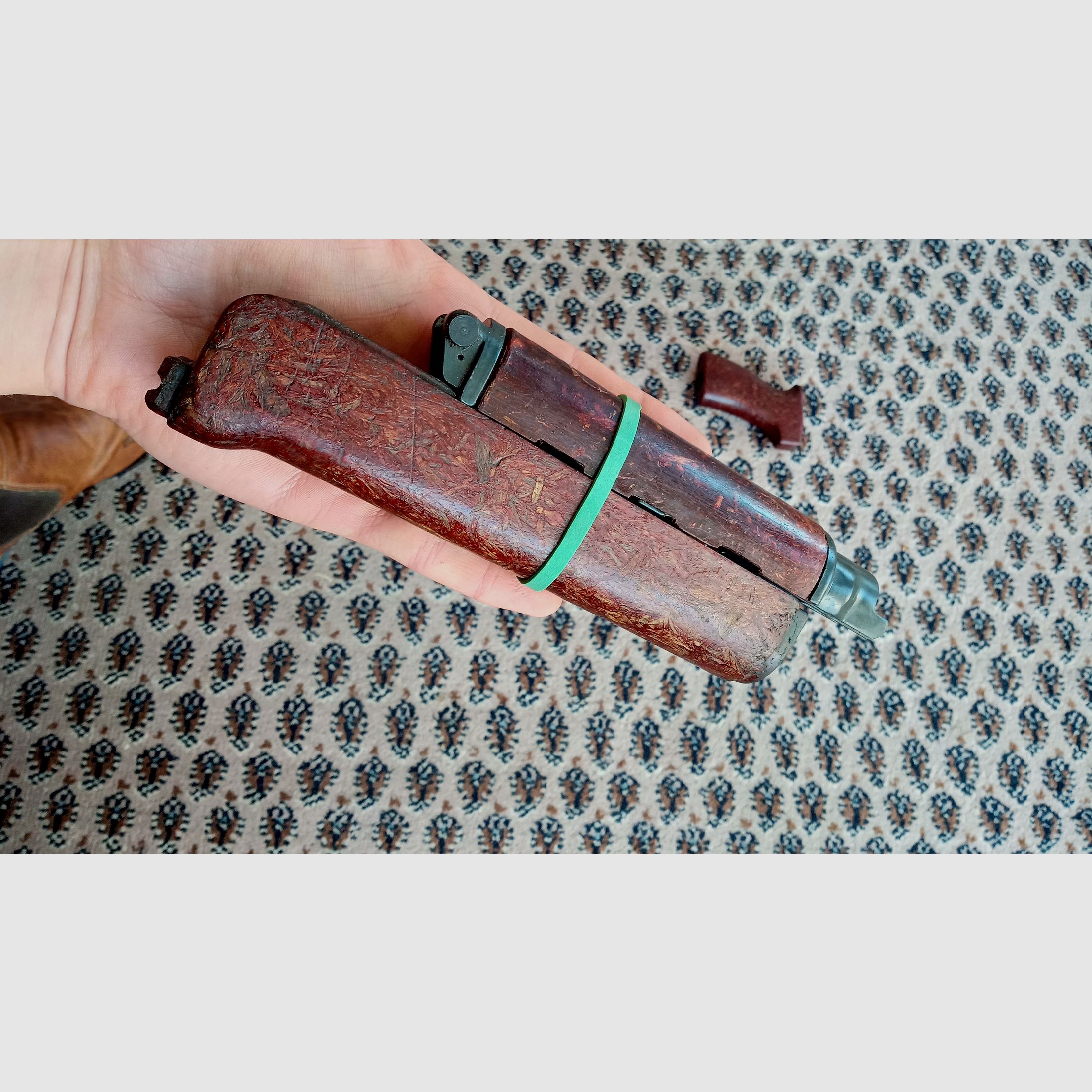 Originele VZ.58 "Beaver Barf" Bakelieten handbescherming en grip / ook geschikt voor CSA Sporter / Set #3