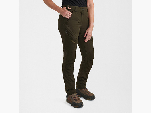 Pantaloni Deerhunter Lady Northward Verde Corteccia 48