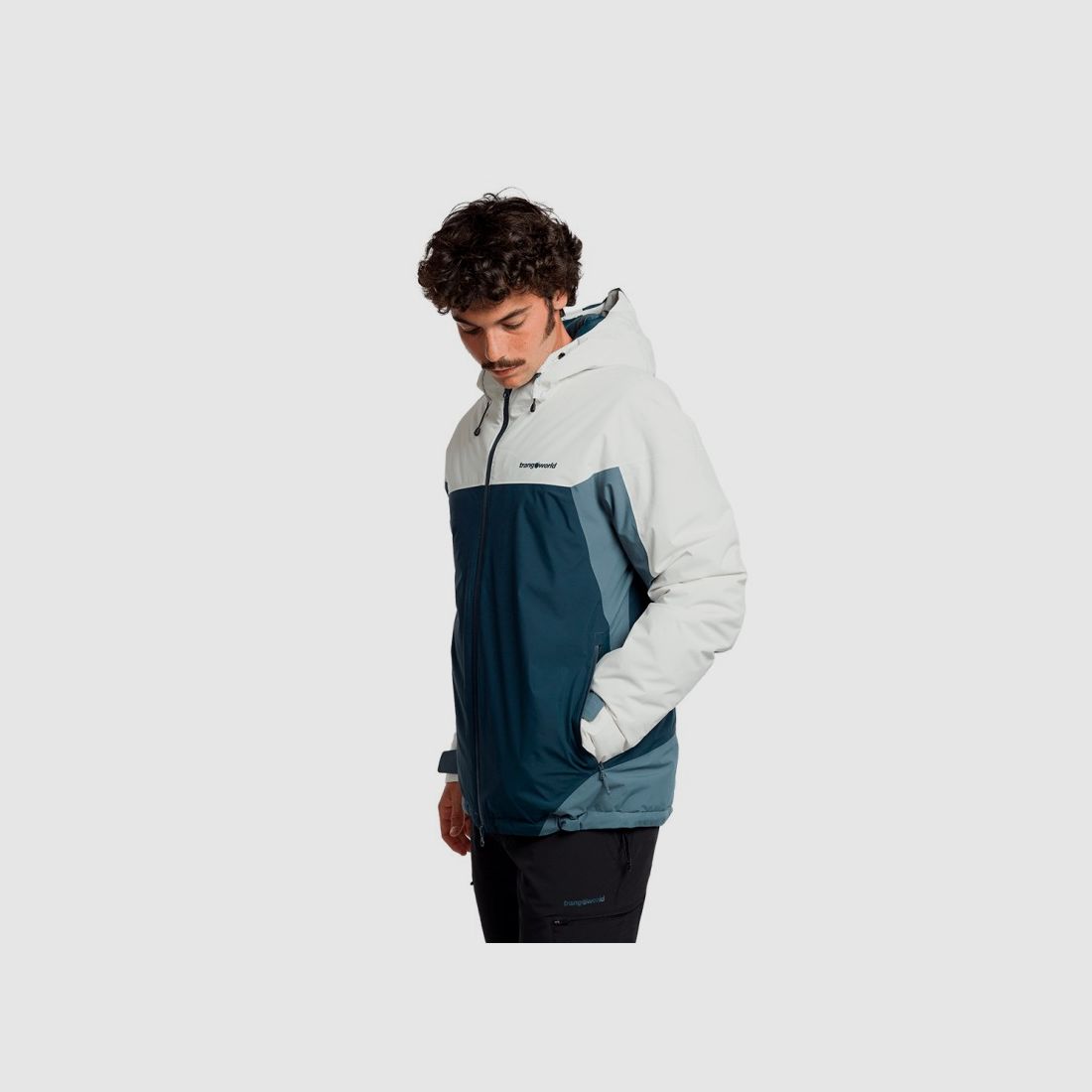 Trangoworld CHAQUETA GRANBY TERMIC AZUL/BLANCO, imagen 4 de 8