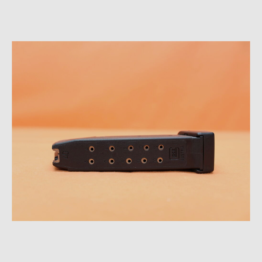 Glock Glock 23: Magazin 15-Schuss (13+2) Gen4 .40S&W Polymer Schwarz