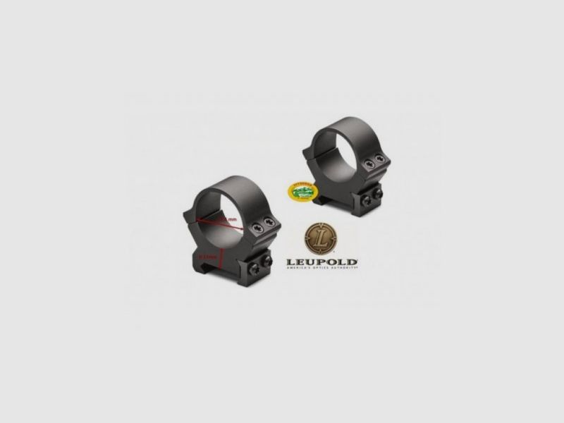 LEUPOLD PRW2 Ringe 1 Zoll Medium - Matt - 174081