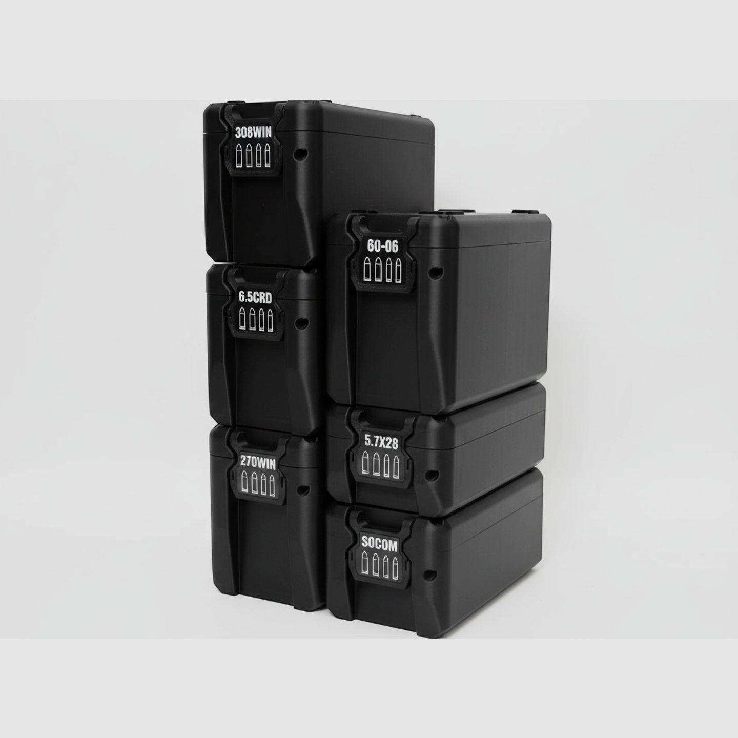 Filamelt Munitionsbox / 270 Winchester / 'Klapp- / Rastdeckel' / Patronenbox, Ammo Box