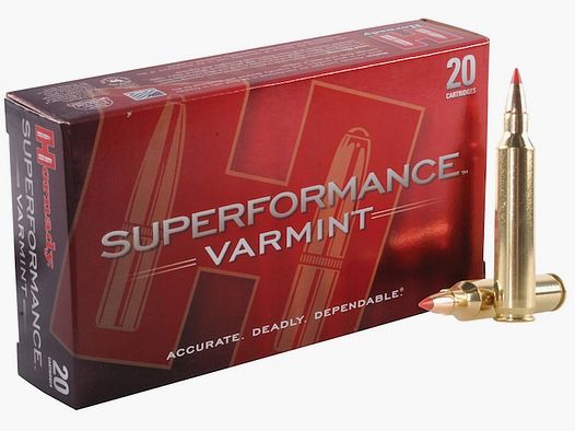 Hornady Superformance Varmint .204 Ruger 40GR V-Max 20 Patronen