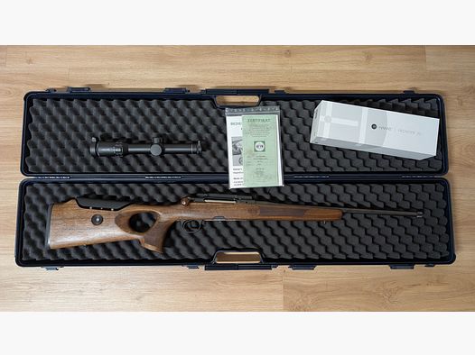 Heym SR 30 Ranger UNIQUE-T, .308 Win., Hawke Frontier 1-6x24, riel de montaje Dentler