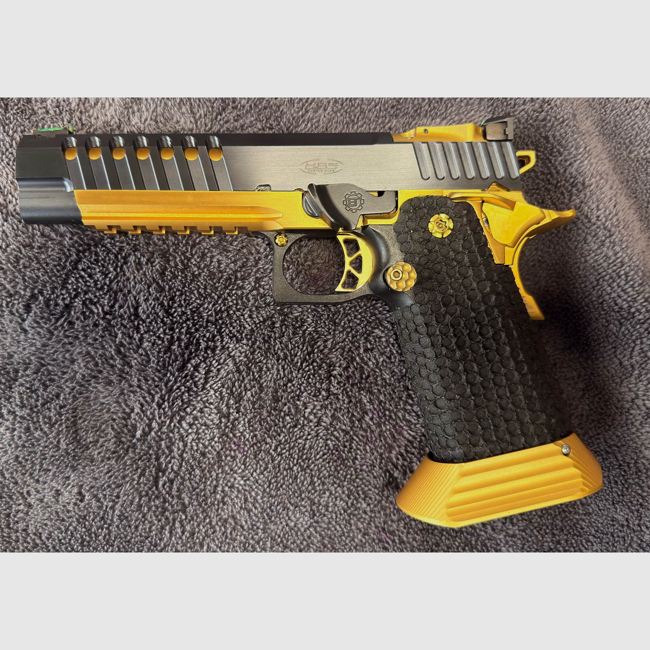 IPSC Standard optics STI 2011 HPS Range Master 5.4“ 9mm Luger with front cut, Picatinny rail, weapon is optic ready not CZ Shadow, Infinity, KMR, Sig Sauer, Walther, Beretta