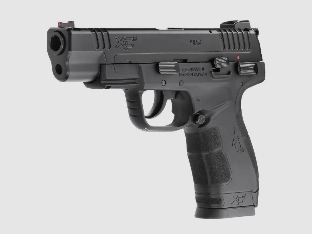 Springfield XDE 4.5", airsoft CO2 pistol, caliber 6mm BB