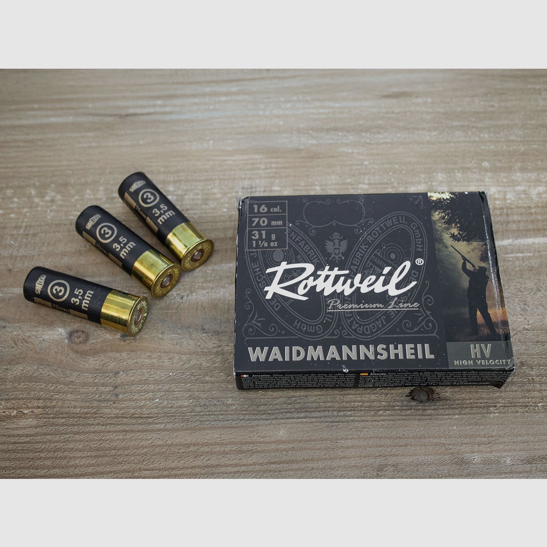 Ferlacher Bockdrilling von Josef Hambrusch inkl. Munition und Tasche