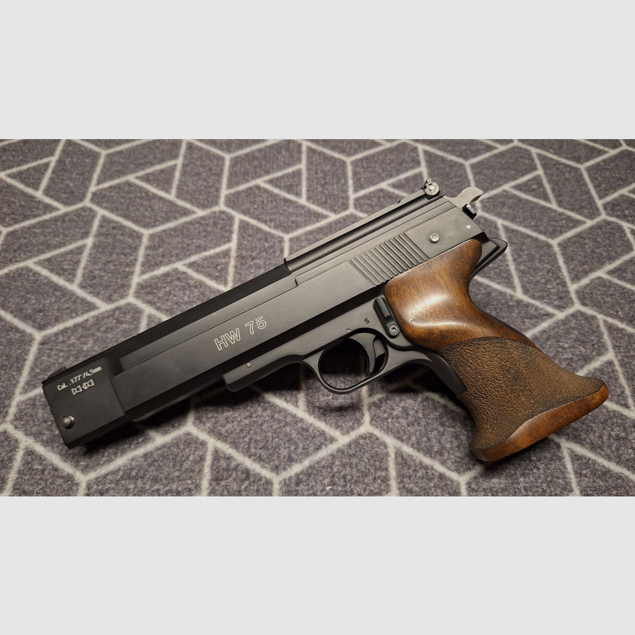 Weihrauch HW 75 Match caliber 4.5 mm - as new!