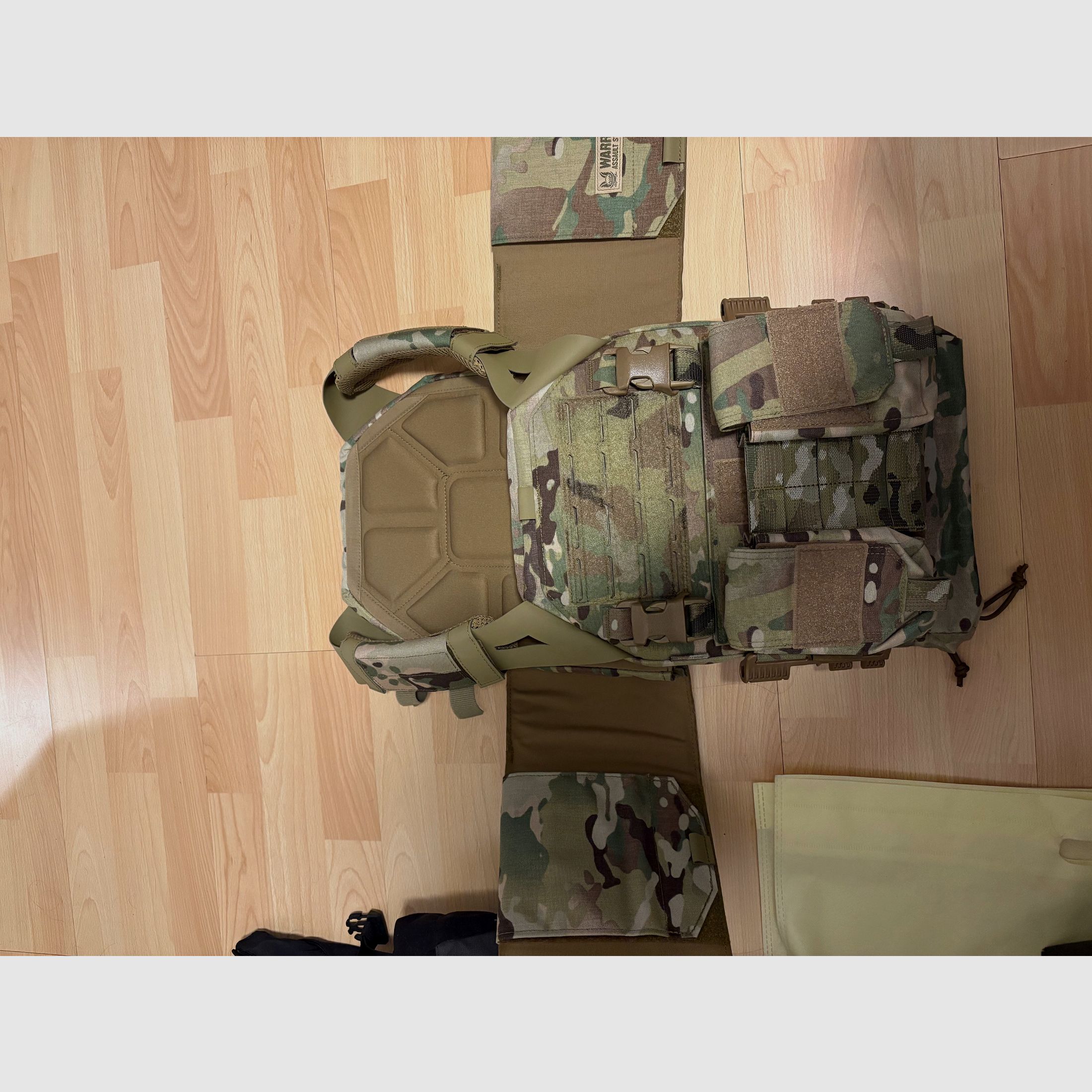 Warrior Aussault System Plattenträger Nuovo