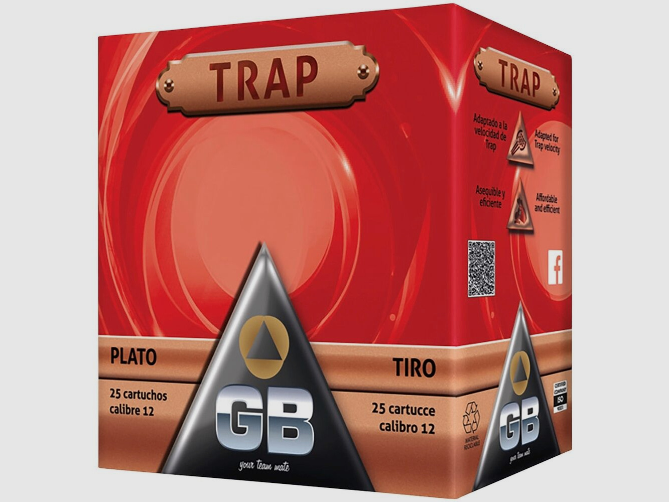 GB	 Training Trap 2,4mm 24g 25Stk 12/70