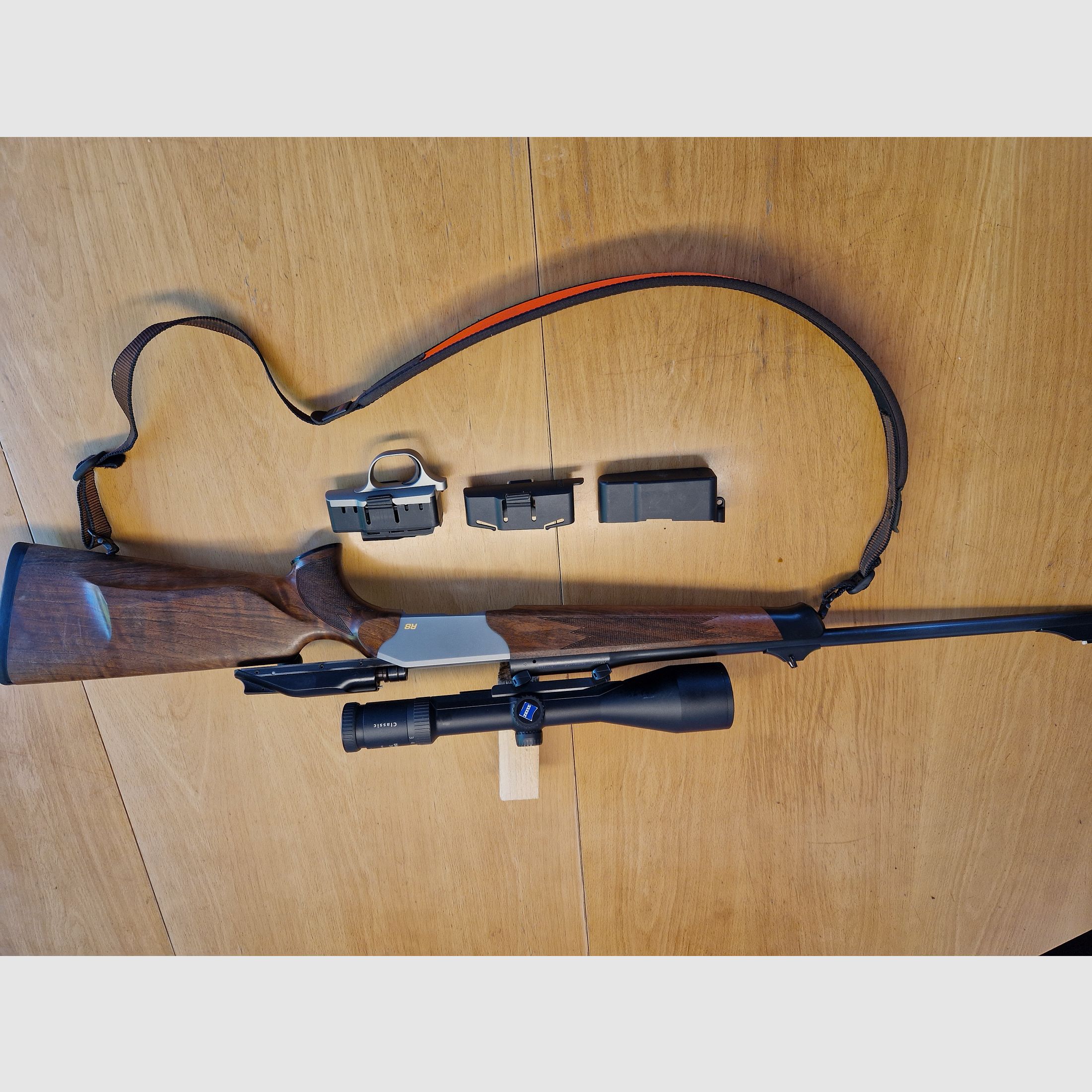 Blaser R 8, Bockflinte   Miroku MK 700 GAME 12/76,  Savage Büchse 17 HMR