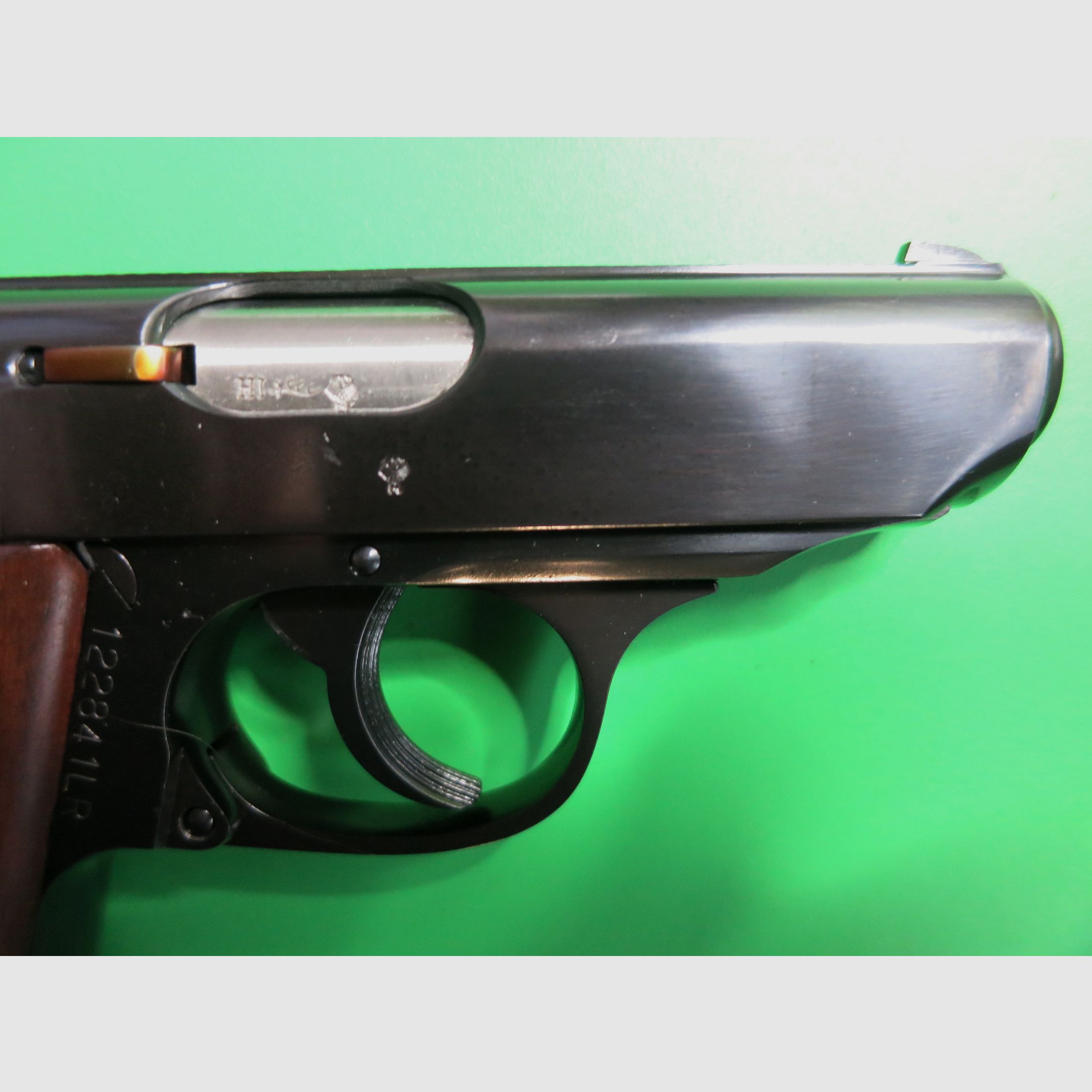 Halfautomatische pistool, Walther PPK, kal. .22lfB, als nieuw       #75